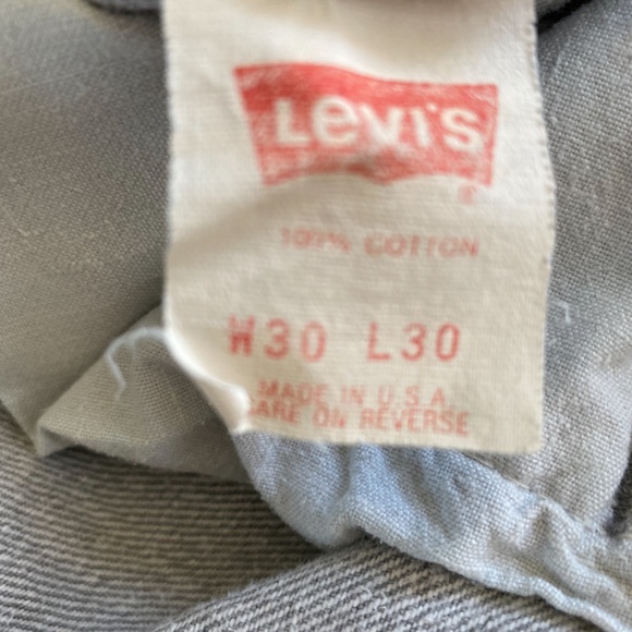 RARE VINTAGE USA LEVIS 501 CUT OFF SHORTS - Picture 4 of 7